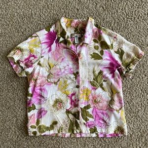 Hawaiian floral shirt